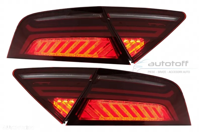 Stopuri LED Audi A7 4G (2010-2014) Light Bar Design - 5