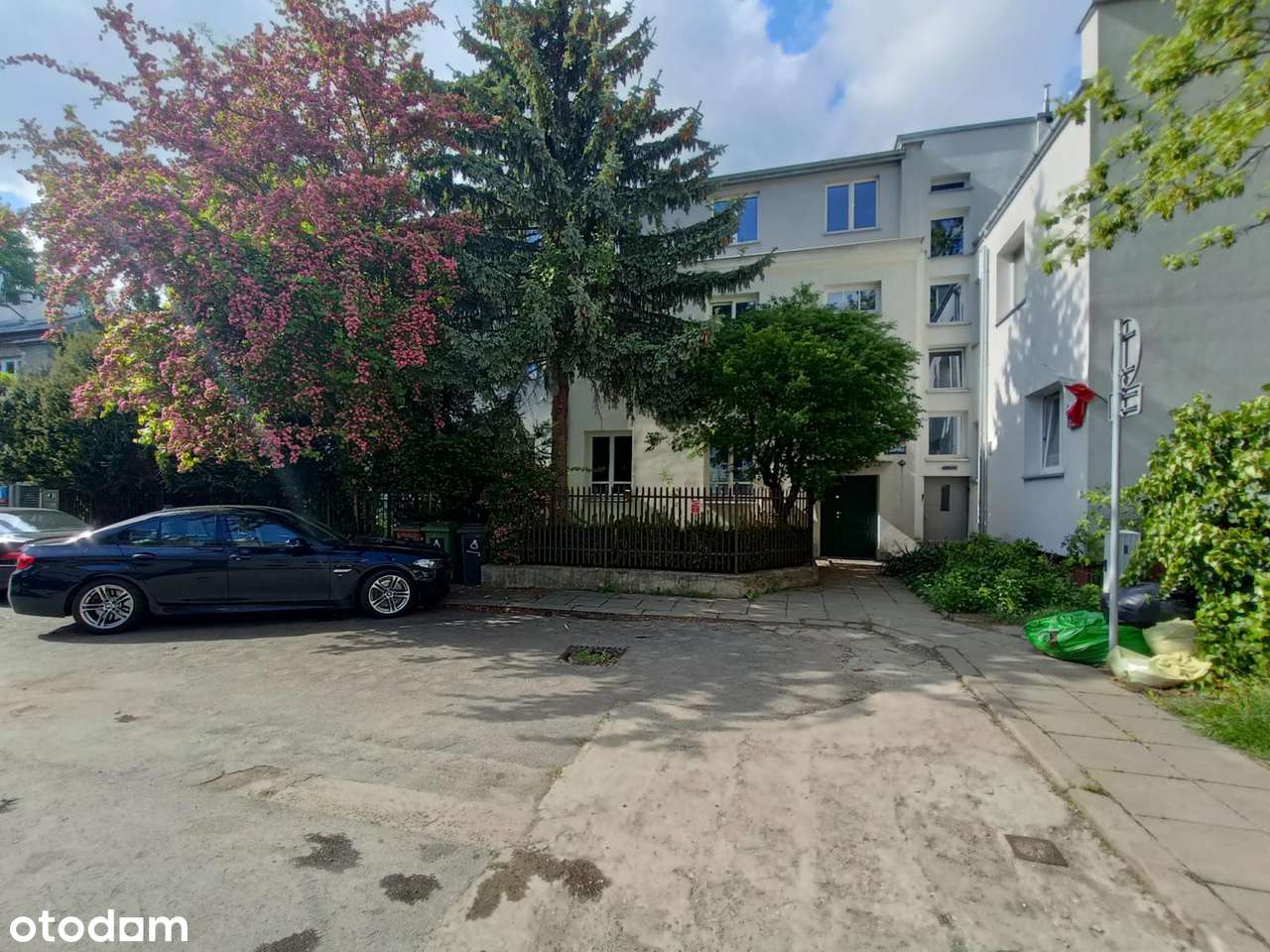 Kawalerka z 1936r. ul. Francuska, Saska Kępa, ogród, Booking-14