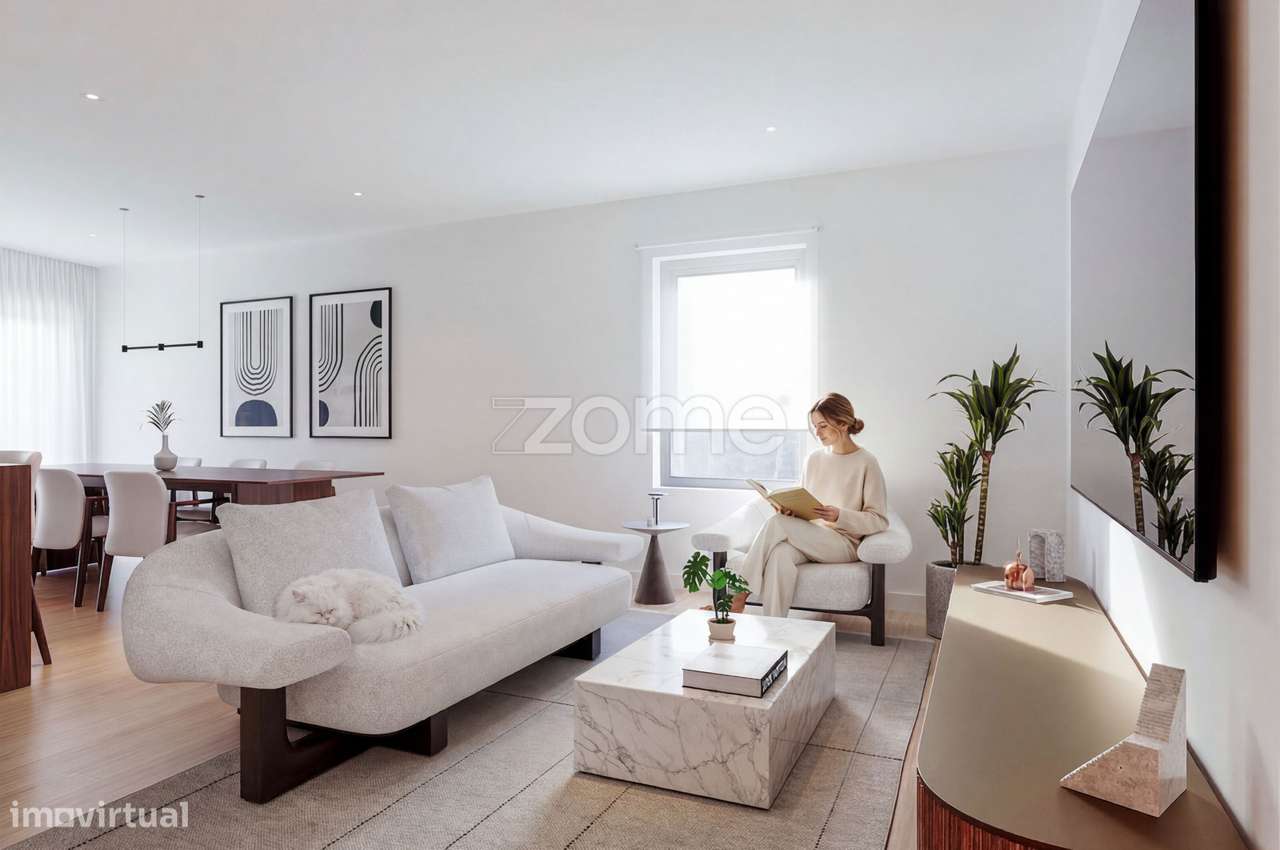 T2 Novo com Varanda e Garagem Um Novo Conceito de Morar Bem - Grande imagem: 2/35