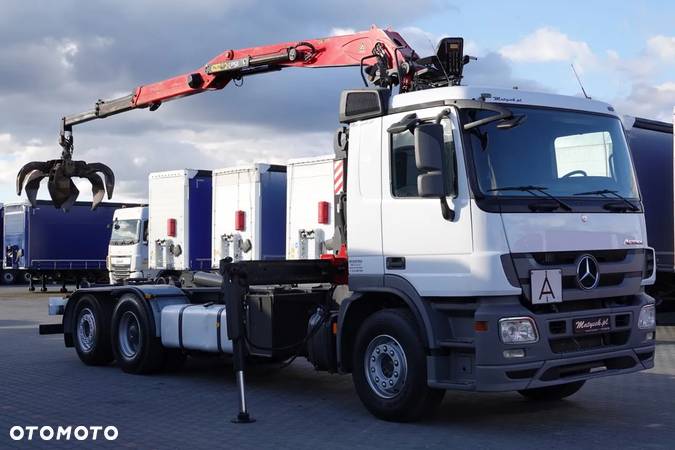 Mercedes-Benz ACTROS 2548 /6x2 / HAKOWIEC + HDS PALFINGER EPSILON / CHWYTAK - 2