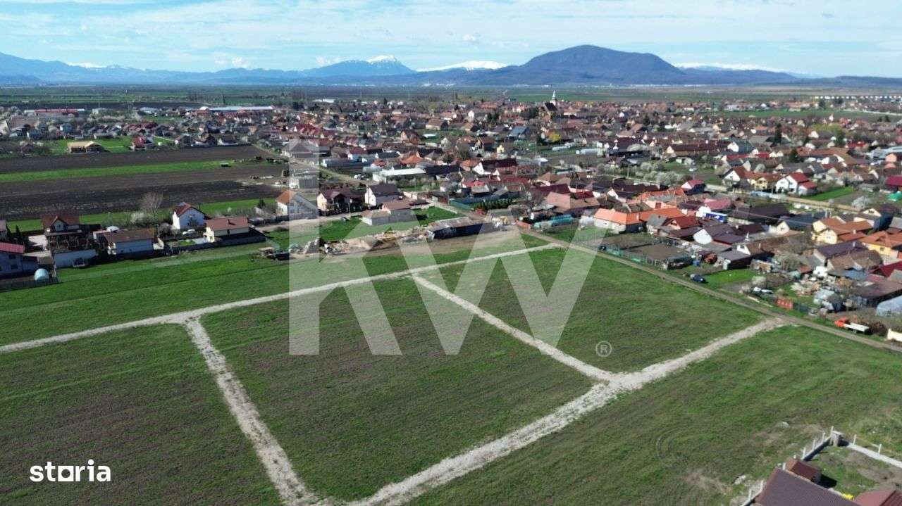 Teren de 447 mp in Halchiu - utilitati - Comision 0%-1