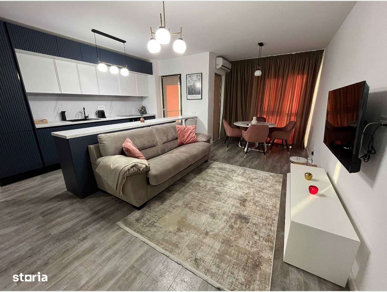 Închiriere apartament, 2 camere, decomandat, nou, zona Herăstrău