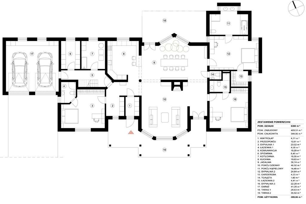 Duży dom na obrzeżach Mińska Mazowieckiego - Pełny obrazek: 4/19