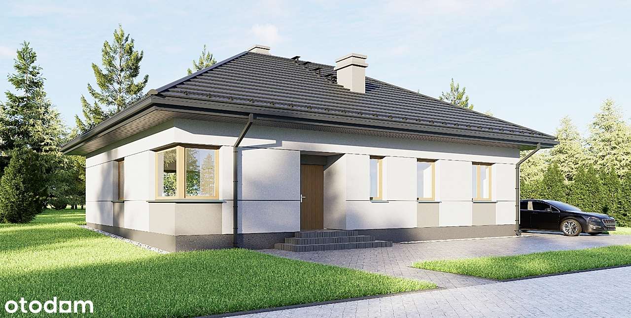 Parterowy dom wolnostojący / 120m2 / w centrum Miedzianej Góry - Pełny obrazek: 4/5