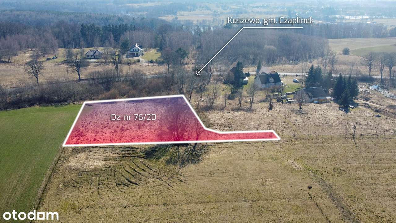 Działka nad jeziorem Komorze z WZ - Pełny obrazek: 3/12