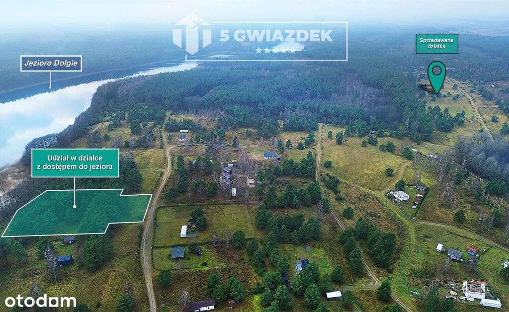 Duża działka budowlana + udział w prywatnej plaży. - Pełny obrazek: 4/20