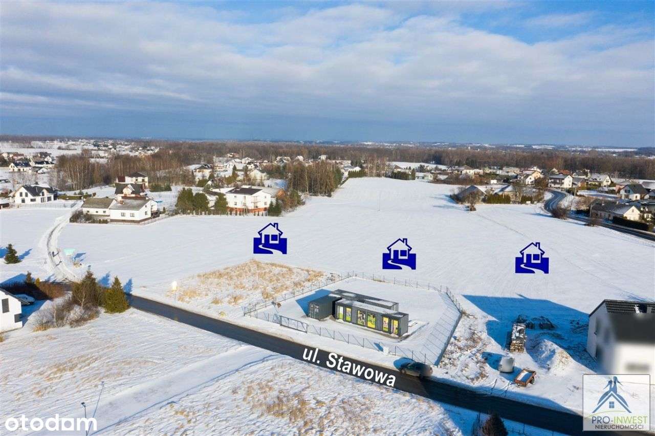 Zgrabna kwadratowa działka, komfortowa lokalizacja-6