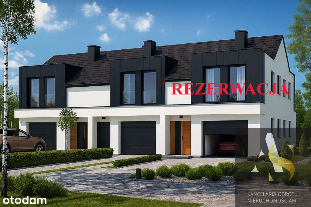 Dom w zabudowie szeregowej w standardzie premium!