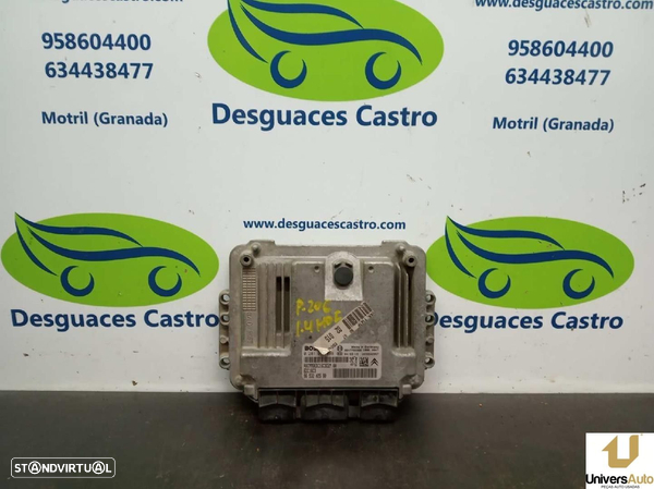 CENTRALINA MOTOR UCE PEUGEOT 206 FASTBACK 2004 -0281011089 - 3