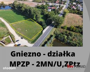 Działka Mpzp Gniezno usługowo-mieszkaniowa