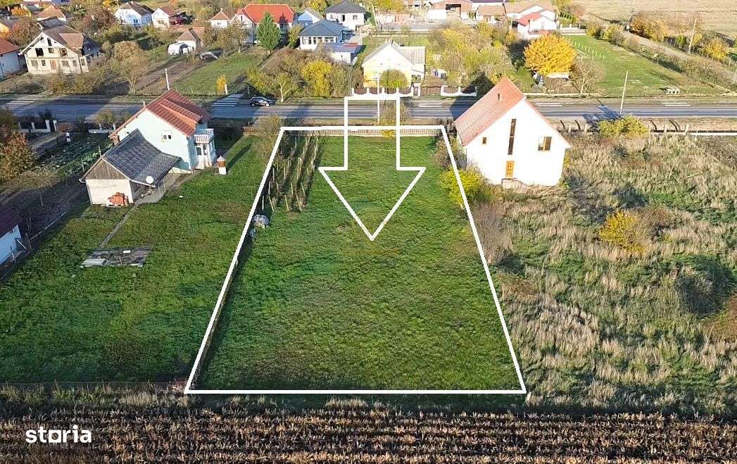 !NOU!Teren Intravilan 5km> Satu Mare/Strada Principala-2