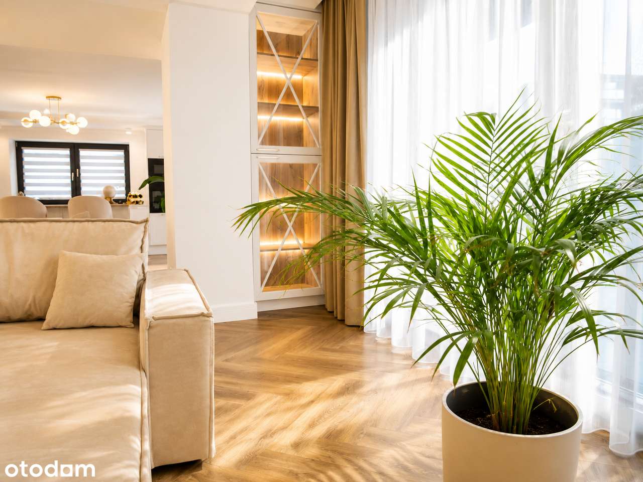 Kameralny apartament 90 m² z prywatnym ogrodem 140 m² i ogrodnikiem