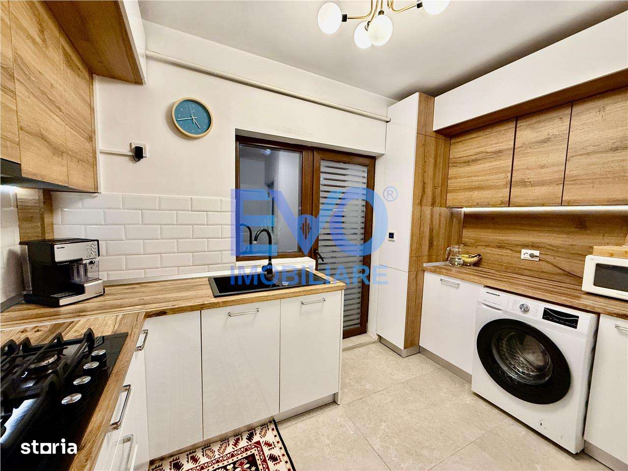 De vanzare,  apartament 3 camere, gradina 34mp, loc de parcare, Lunca-1