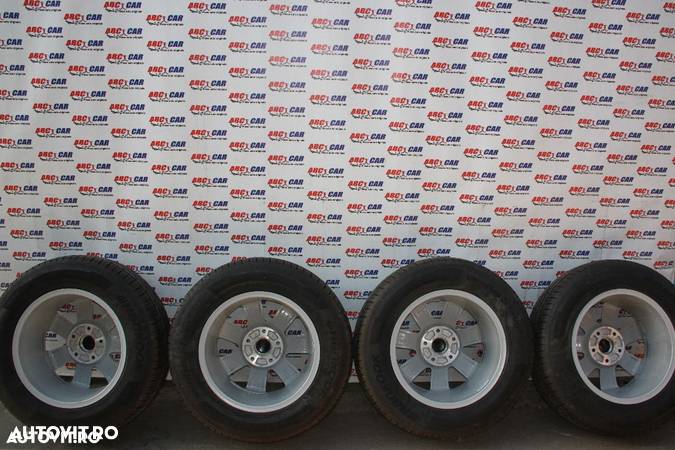 Jante aliaj Sonora aluminiu Roti Vw Touareg 7P 5X130 235/65 R17 HANKOOK DOT 2014  COD: 7P6601025 IMPECABILE - 7