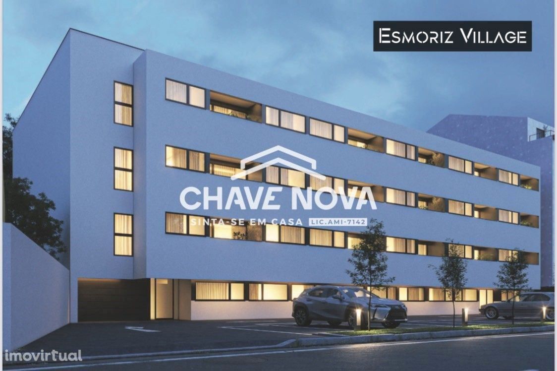 T2+1 Novo c/ Lugar de Garagem em Esmoriz (Ovar)