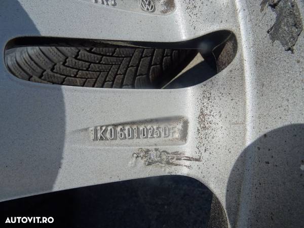 Vand Jante aliaj cu Cauciucuri Volkswagen Golf 6 205/55 R16 din 2011 cod: 1K0601025DF - 6