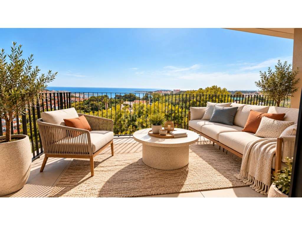 Apartamento T3 com terraço Vistas Rio e Mar - Pronto a Habitar | Ja...-1