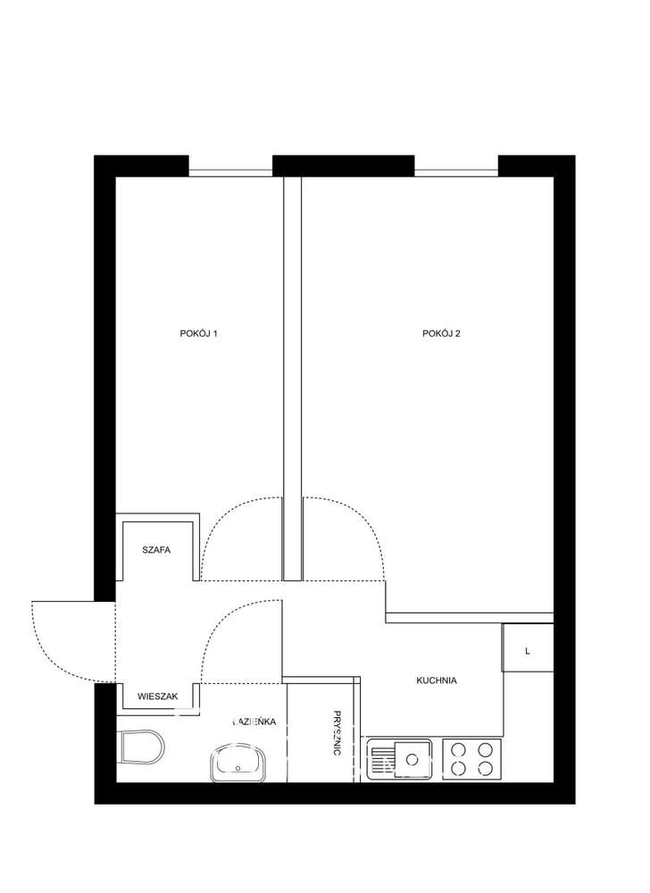 Komfortowe 2 pokoje od zaraz-12