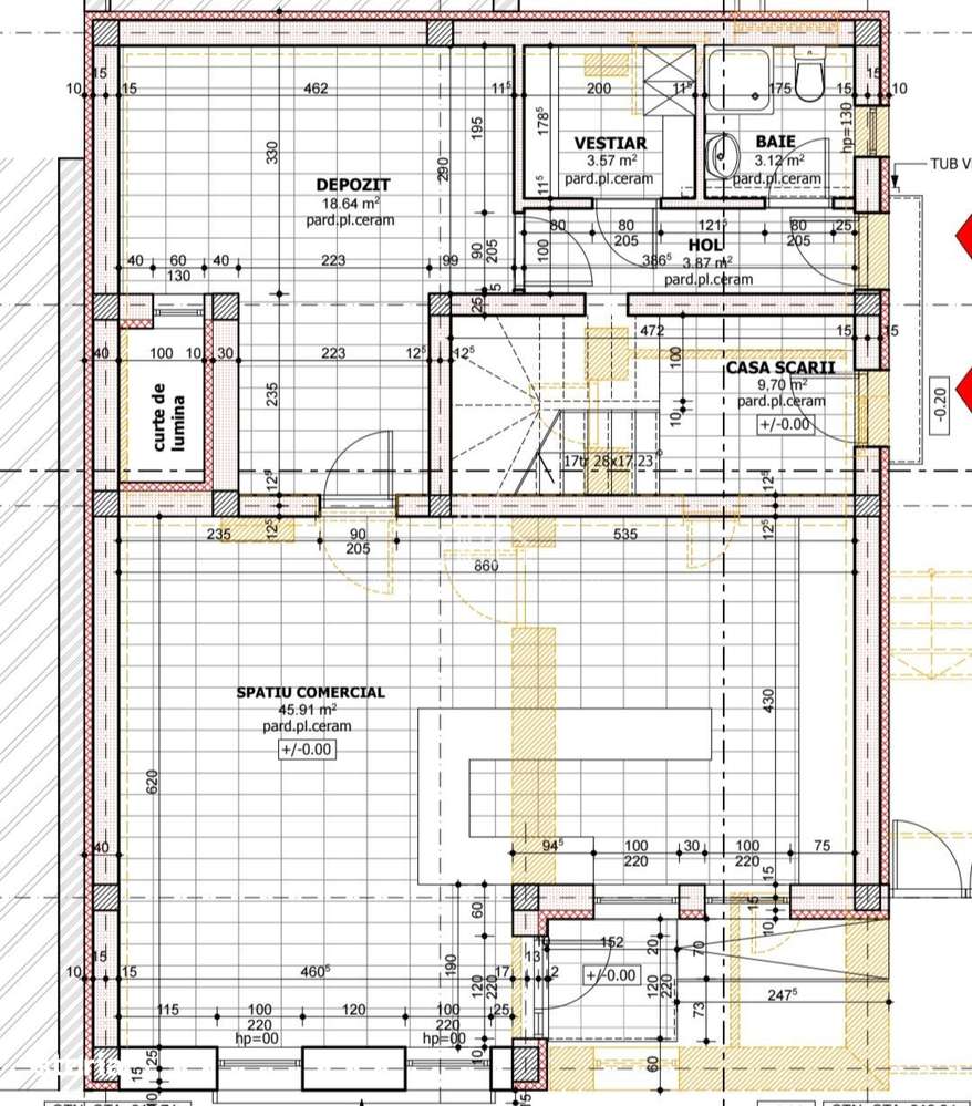 Cladire/Spatiu Comercial 300 Mp Nou Construit De Vanzare, Str Calarasi - Imagine principală: 4/10