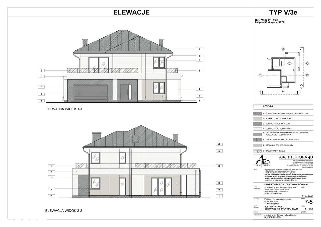 Nowoczesny Dom w Niewodnicy Koryckiej - Pełny obrazek: 5/6