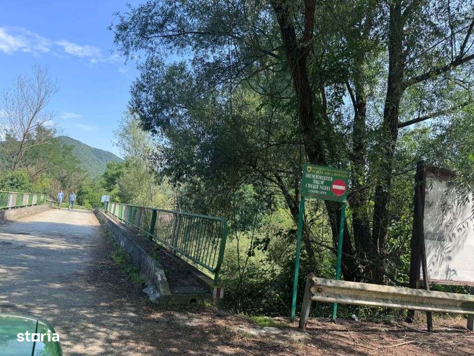 Teren 3600 mp Cheile Nerei – Peisaj de poveste! Oportunitate excelen - Imagine principală: 5/12