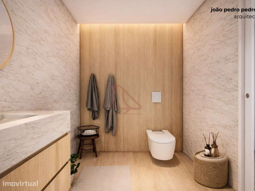 Apartamento T2 / Condomínio Fechado com Piscina / Fátima-23