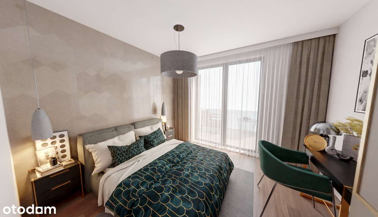 Mieszkanie w budynku o podwyższonym standardzie 49,49 m² taras 17 m²-17