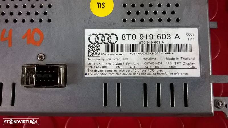 Ecra / Display Radio - 8T0919603A [Audi A4 B8] - 2