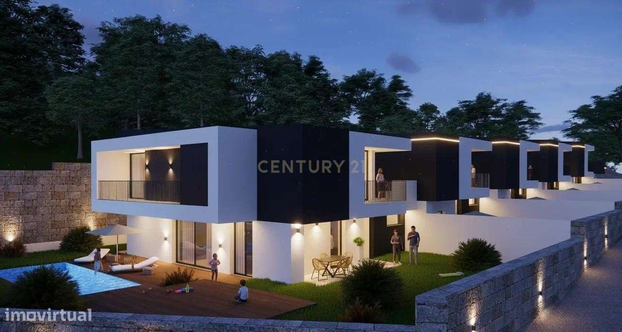 Moradia Geminada V3 com Piscina | Praia Fluvial da Pontinha – Marco de - Grande imagem: 3/8