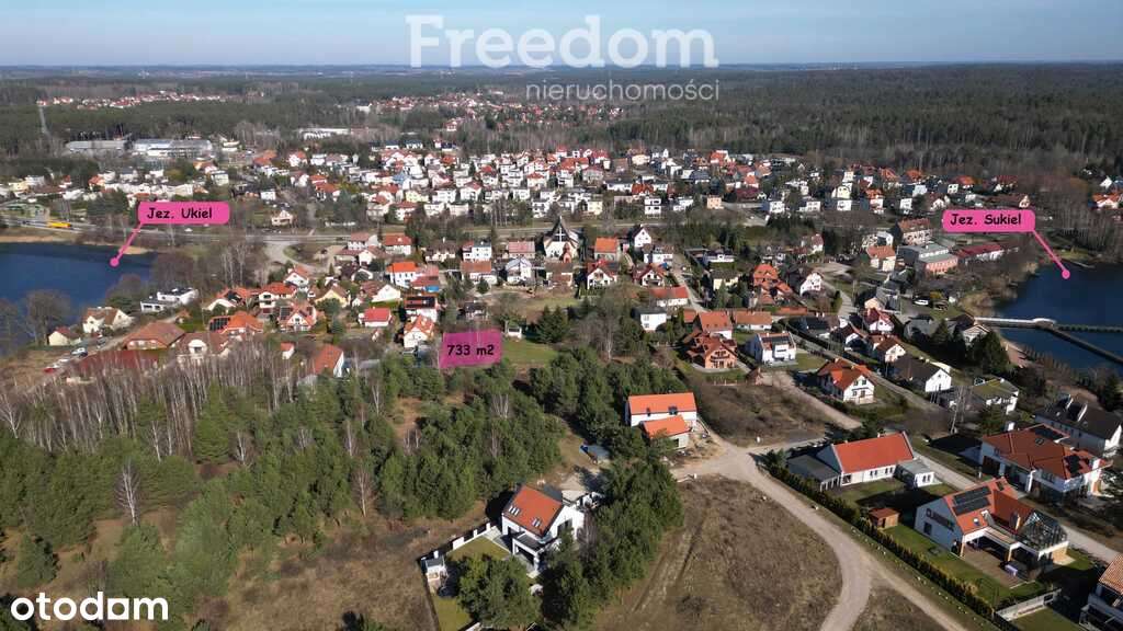 Urokliwa działka nad Jeziorem Ukiel - Pełny obrazek: 2/11