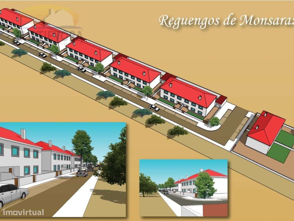 Lote para 12 Fogos ou 6 Lotes em Reguengos-de-Monsaraz - Grande imagem: 4/7