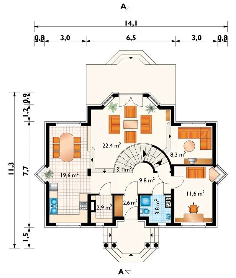 sprzedam DOM LUTORYŻ 255m2 powierzchni na 12ar działce blisko RZESZOWA-4
