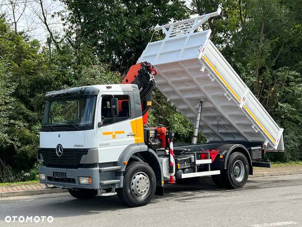 Mercedes-Benz * MERCEDES ATEGO 1833 KIPER WYWROTKA  4x2 KRAN PALFINGER PK 12500 BARDZO DOBRY STAN - 26