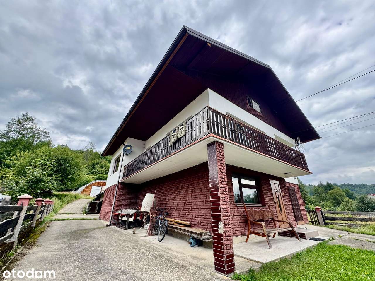 Dom w górach, Beskid Żywiecki – 250 m², działka 1300 m², widok na góry-18