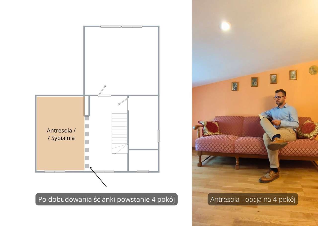 Skrajny Szereg 3 pok + Ogródek + Garaż + Komórka - Nagradowice - Tulce-10