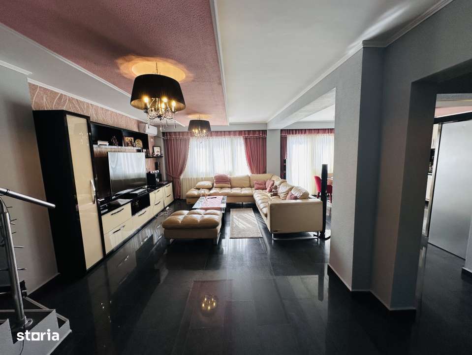 Duplex 3 camere, mobilat utilat utra-lux, 147 mp, Rosu, Militari Resid-3