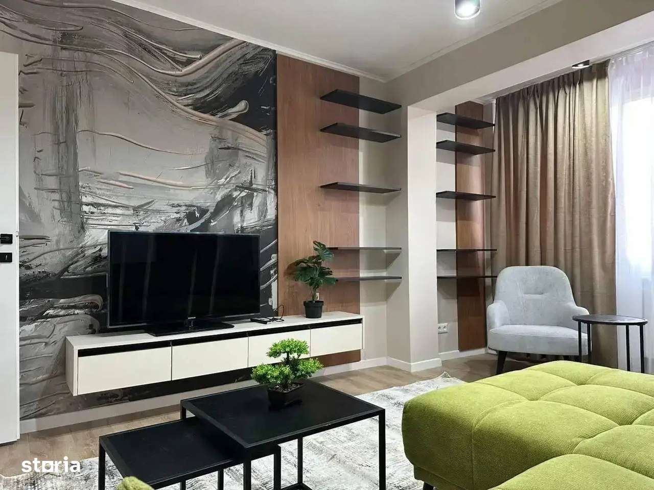 Apartament de lux cu 2 camere și terasă panoramică de 46 mp -CITY NORD-1