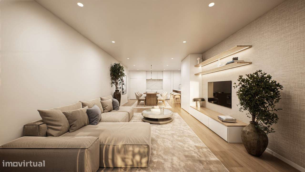 Apartamento T3 novo com varanda e garagem, Darque-5