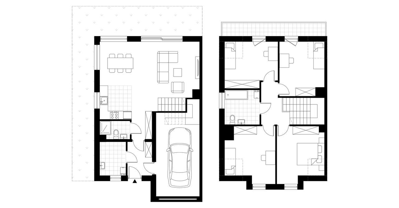 5-pokojowy dom 125m2 + ogródek Bez Pośredników - Pełny obrazek: 3/8