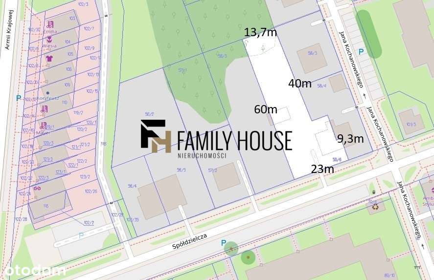 Nieruchomość gruntowa z domem – ul. Spółdzielcza - Pełny obrazek: 5/5