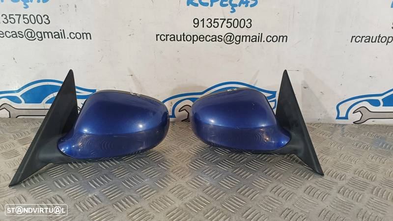 ESPELHO RETROVISOR ESQUERDO DIREITO BMW SERIE 3 E91 LCI TOURING 51167268262 7268262 51167268263 7268263 E90 SEDAN ELETRICO AQUECIDO ESPELHOS RETROVISORES - 1