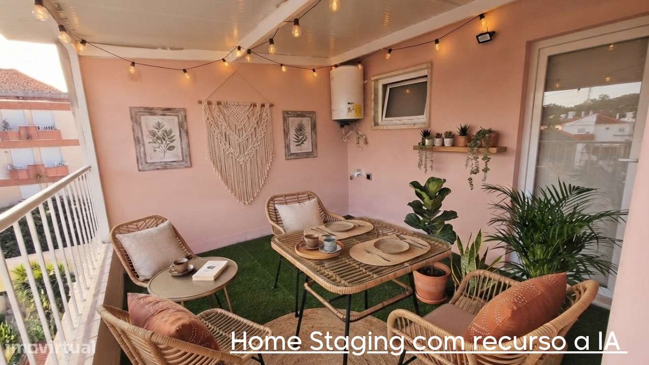 Apartamento T2 Remodelado com Varanda - Queluz-19