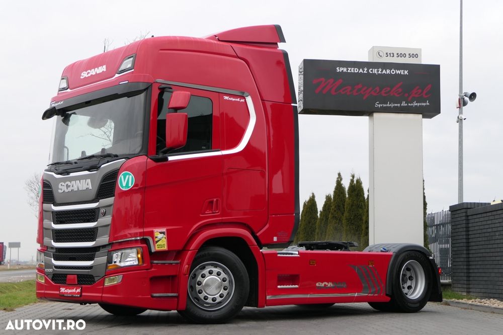 Second hand Scania R 500 / RETARDER / NAVI /I-PARK COOL / GOLD SERVICE ...