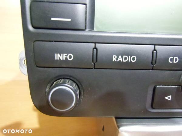 RADIO NAWIGACJA GOLF V TOURAN PASSAT B6 1K0035191E - 4