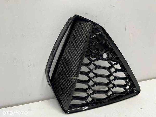 Audi RS7 C8 Carbon Kratka Zderzaka Prawa Przód Przednia 4K8807682D - 3