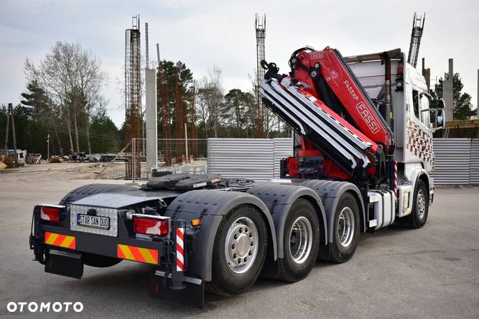 Scania R480 Fassi F 455 8x4 TRIDEM HDS Żuraw Crane Kran Euro 5 - 12