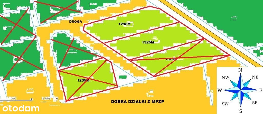 Kompleks działek w Dobrej