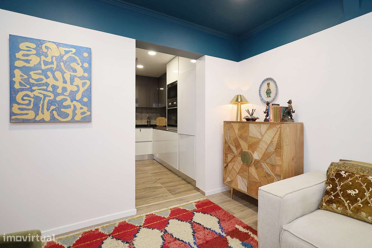 Apartamento T2  - Santos - Charme - Renovado-10