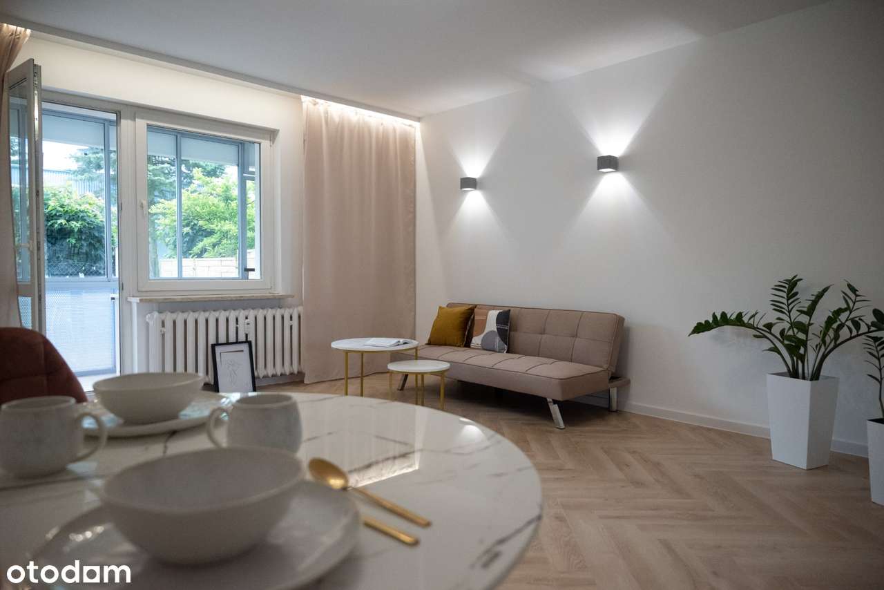 Przytulne 35m² parter balkon ogródek - Pełny obrazek: 2/8