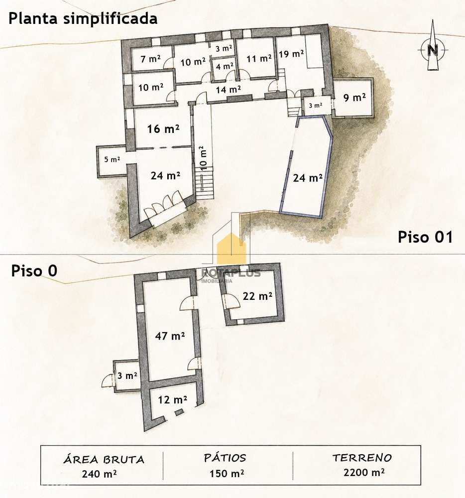 Quinta de Charme com Antigo Lagar, Pomar e 2.200 m² de Natureza-51